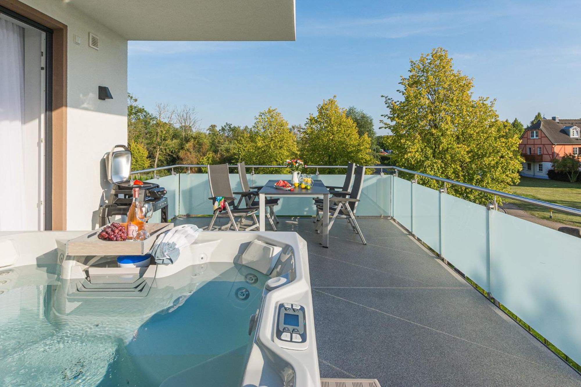 Luxus_Spa_Og_Fewo Quartier 4 _We 4_ Göhren-Lebbin エクステリア 写真